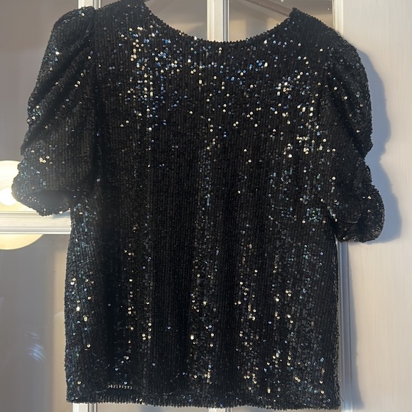 Rachel Zoe M Sparkly Top - Picture 1 of 4